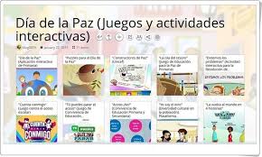 Paginas interactivas para preescolar : 11 Juegos Y Actividades Interactivas Para La Celebracion De El Dia De La Paz 30 De Enero Actividades Interactivas Dia De La Paz Y Area De Ciencia