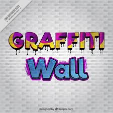 Free Vector Graffiti Wall