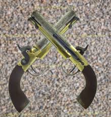 Every time someone says gsw referring to the golden state warriors, i always think gun shot wound before my mind registers it as golden state warriors. A Pair Of Black Powder Percussion Cogswell Belt Or Boot Pistols