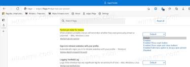 Go to menu > options > general > startup and select make default. Make Microsoft Edge Remember Pinned State For Downloads Favorites And History