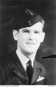 Studio portrait of 406712 Sergeant (Sgt) Norman Baxter 'Nobby' Clark, No 32  Squadron, RAAF, of ...