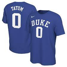 Men S Nike Jayson Tatum Royal Duke Blue Devils Retro Alumni Basketball Jersey T Shirt Duke Blue Devils Nike Retro Nike Men