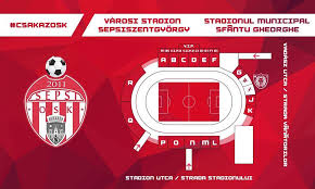 Sepsi played it's home matches on municipal stadium until the new stadium opened. Jegyinformacio Sepsi Osk Pagina Oficiala Hivatalos Weboldal Sepsiszentgyorgy Sfantu Gheorghe Jud Covasna Kovaszna Megye