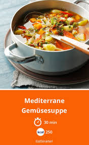 Mediterrane Gemusesuppe Rezept Mediterrane Rezepte Mediterrane Kuche Mediterranes Essen