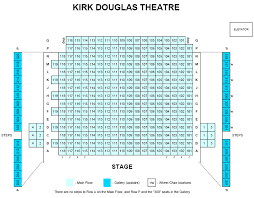 kirk douglas theatre seating chart theatre in la