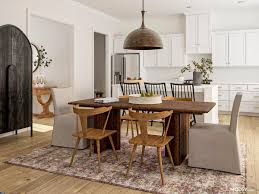 With a stunning mountain view, this dining room filled with wooden cabinets and a cozy dining set will make you feel closer to nature. Buying Guide Ultimate Dining Room Furniture Checklist Modsy Blog