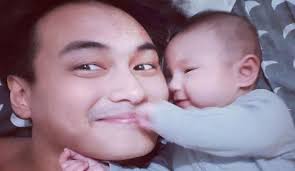 Rainier Castillo, puyat pero masaya sa pag-aalaga sa bagong baby na si  Stellar Quinn