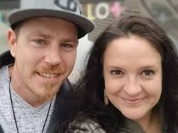 Fundraiser for Rachel Eye by Chasity Thompson : Rachel & Rob with bills &  expenses