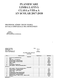 Introdu verbul în formularul de mai sus și apasă butonul conjugă dacă nu știi forma de infinitiv introdu orice formă a verbului și îl căutăm automat (de. Planificare Latina Aramis Doc