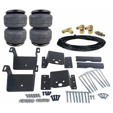 Gmc sierra 2500 air bag suspension. No Drill Air Bag Helper Springs Kit W 4 Ply Airbags 2011 17 Silverado 8 Lug Trucks