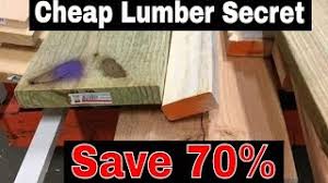 Maybe you would like to learn more about one of these? How To Get 70 Off Good Cheap Lumber From Home Depot Lowe S Youtube