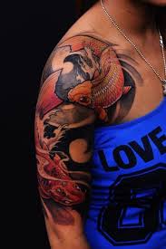 This time in just black ink but as you can see the shading work is impeccable. 110 Best Japanese Koi Fish Tattoo Designs And Drawings