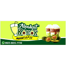 Banner es jeruk peras cdr. Cetak Spanduk Banner Jualan Es Alpukat Kocok Custom Request Free Desain Lazada Indonesia