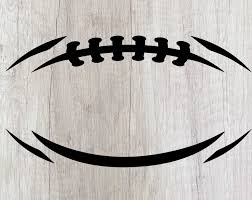 Maybe you would like to learn more about one of these? Football Laces Svg Laces Svg Football Stitches Svg File Split Etsy In 2021 Svg Football Outline Football Heart