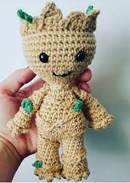 Snugglyfoxdesigns Free Crochet Baby Groot Pattern Mods