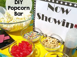 Diy Popcorn Bar Everyday Shortcuts Diy Popcorn Bar Popcorn Bar Diy Popcorn