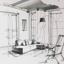 Interiorsketcher Tihomirov Sketch Designinterior Interior Art Arq Arch Interior Architecture Drawing Interior Design Sketches Architecture Design Sketch