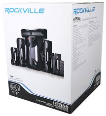 Buy Rockville Hts56 1000w 5 1 Channel Home Theater System Bluetooth Usb 8 Subwoofer Online In Hong Kong 616875250