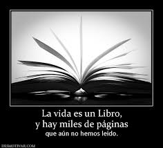 Resultado de imagen para la vida es como un libro