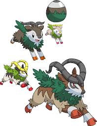 672 And 673 Skiddo Evolutionary Family By Tails19950