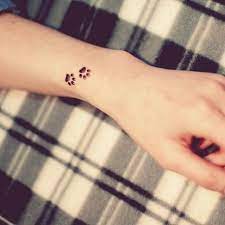 Dog Paw Pads Wrist Tattoo Pawprint Tattoo Paw Tattoo Tattoos