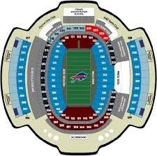 Ralph Wilson Stadium Seating Chart