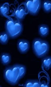 Gifs to express what you think. Blue Heart Gifs Tenor