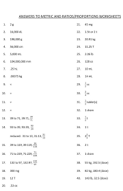 Metric System Conversion Chart Images Online