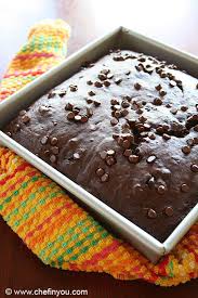 Grease and flour a 9x9 inch pan. Double Chocolate Banana Cake Recipe Healthy Cake Recipes Chef In You