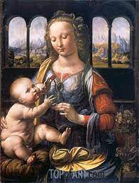 Jan 05, 2020 · im jahr 2005 wurde man auf eine notiz von agostino vespucci aufmerksam, die beschreibt, wie leonardo da vinci an einem porträt der frau arbeitete. Madonna Mit Der Nelke Leonardo Da Vinci Gemalde Reproduktion 8212 Topofart
