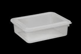 R$3,99 x 5 caixas kraft p/ 24 doces tampa transparente. Caixas Organizadoras De Plastico Com Tampa Biopratika Pleion