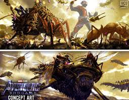 Official Unused Concept Art From Endgame S Final Battle Shows Scott Lang S Insects Enlarged And Fighting Alongside The Avengers Marvelstudios On a journey to connect people with nature, and families with each other. final battle shows scott