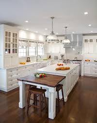 transitional white kitchen in ny