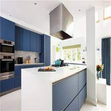 Wholesale kitchen cabinets & ready to assemble (rta) kitchen cabinets. China Blue Grey Lacquer Modern Kitchen Cabinet With Island China Modular Kitchen Cabinets Cabinet