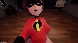 Elastigirl stretching her inside with a big cock - The Incredibles - SFM  Compile