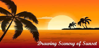 Drawing Scenery Of Sunset 1 0 Apk Download Com Do Drawingsceneryofsunset Apk Free In this video i will show you how to draw sunset with moonlight scenery drawing with oil pastels step by step.