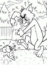 Tom jerry coloring pages 05. Tom And Jerry Free Printable Coloring Pages For Kids