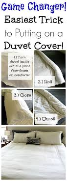 Easy Trick To Putting On A Duvet Cover Lemons Lavender Laundry Duvet Covers Duvet Cleaning Hacks