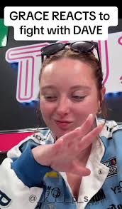 Grace Reacting to Confrontation with Dave