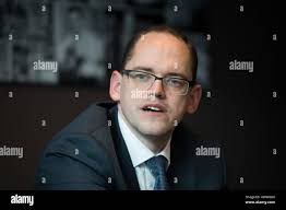 Martin Neubert, CEO of DONG Energy Wind Power Germany GmbH, speaks during  an interview in Berlin, Germany, 10 February 2017. Photo: Daniel  Naupold/dpa Stock Photo