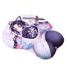 Amazon.com : Demon Slayer-Kochou Shinobu Anime Mouse Pads Boob Oppai Gaming  3D Mousepads 2Way Skin (Kochou Z) : Office Products