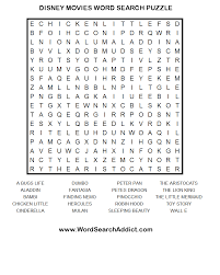 Tumble puzzle crossword pdf printable films remedies ranked dga dgaq puzzles basic term older people cross 1103 movie. Disney Movies Word Search Puzzle Word Puzzles Puzzles For Kids Word Find