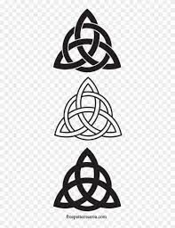 More than 60.000 free tattoos. Celtic Trinity Knot Charmed Symbol Patterns Charmed Triquetra Tattoo Design Clipart 1734049 Pikpng