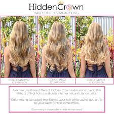 3 Hidden Crown Hair Extensions 3 Looks Www Hiddencrown Com Hidden Crown Hair Extensions Crown Hair Extensions 16 Inch Hair Extensions
