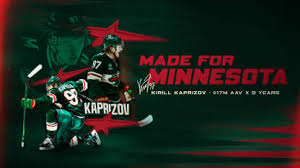 Kirill Kaprizov signs contract extension with the Minnesota Wild