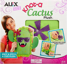 For each day of the month a different tutorial is posted for how to soft a softie or plushy from different websites around the world to help encourage children to. Alex Diy Knot A Cactus Plush Alex Bens