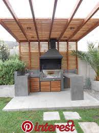 See more ideas about outdoor, outdoor kitchen, outdoor kitchen design. 30 Minimalist Outdoor Kitchens Design On A Budget A Thriving Minimalist Kitchen Design Begins With The Countertop The Br Backyard Design Patio Patio Design