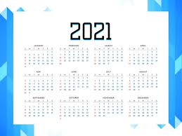 Bij ons kun je op verschillende manieren toegang krijgen tot je jaarkalender. 2021 Jaarkalender Zakelijke Stijl Ontwerp Vector Gratis Vector