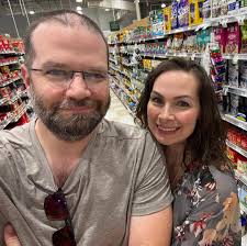With three kids… everything is a date… even grocery shopping. 😂