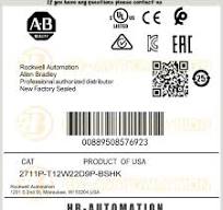Free Tax 2711P-T12W22D9P-BSHK PanelView AB Brand New 2711PT12W22D9PBSHK ZY